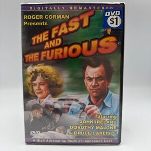 The Fast and the Furious DVD 1954 Roger Corman Digitally Remastered Digiview NEW